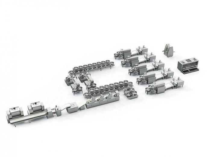 手延空心面智能生產(chǎn)線