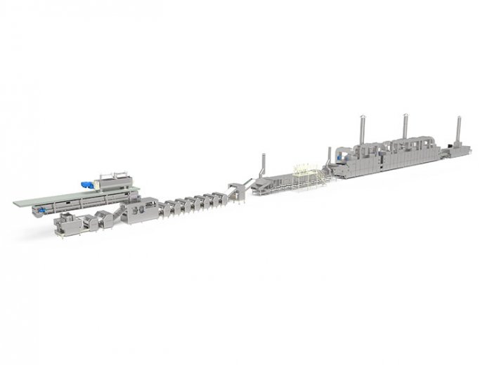 全自動非油炸方便面生產(chǎn)線