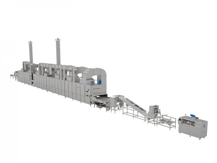 全自動非油炸擠出面生產(chǎn)線
